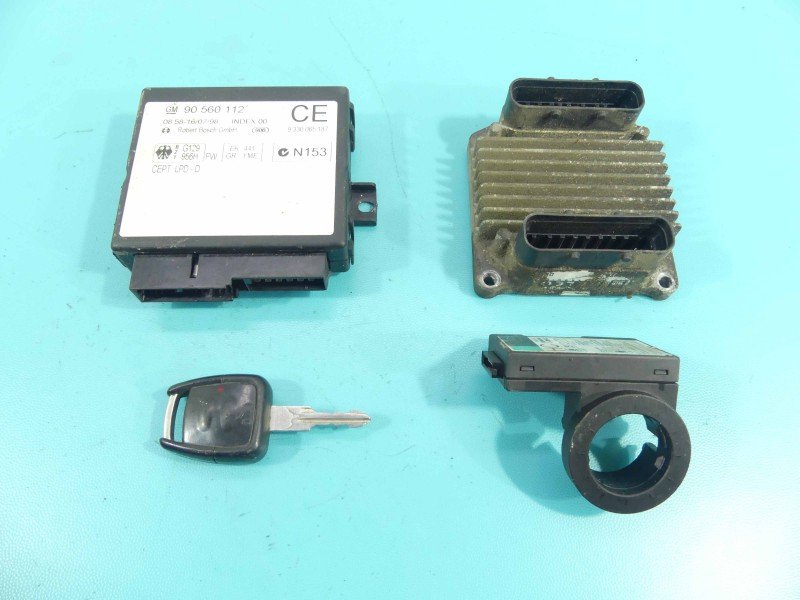 Komputer Sterownik silnika Opel Astra II G 09355929, 90560112, 09131781 1.6 16V