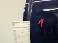 Drzwi tył lewe Opel Corsa D HB 5d granatowy Y20Z