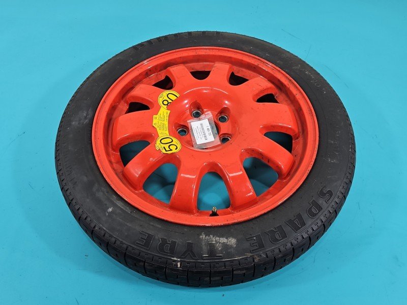 Koło zapasowe 18" dojazdowe dojazdówka JAGUAR XF I X250 Rozstaw śrub: 5x108, Pirelli, 135 mm, Profil opony: 80, R18 5X108... Koło zapasowe 18" dojazdowe dojazdówka JAGUAR XF I X250 Rozstaw śrub: 5x108, Pirelli, 135 mm, Profil opony: 80, R18 5X108...