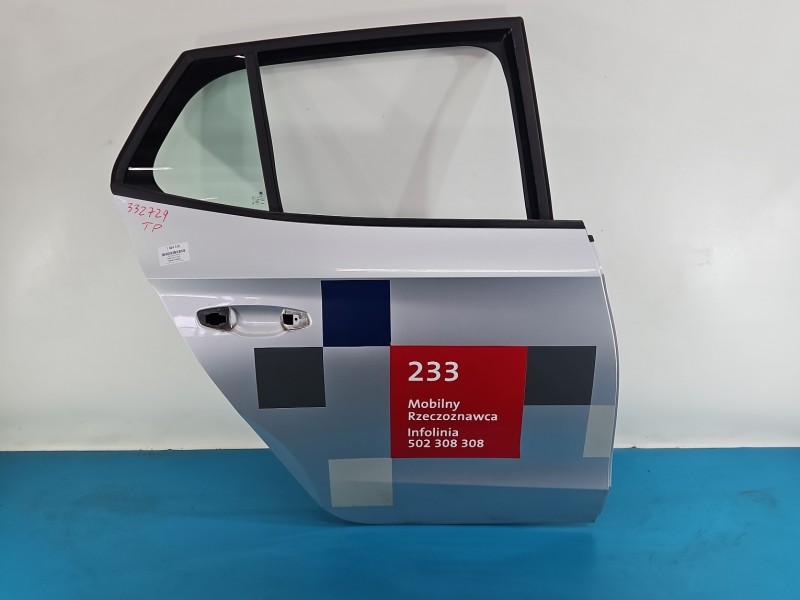 Drzwi tył prawe Skoda Fabia IV HB 5d La7w