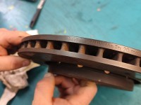 Tarcze hamulcowe tył klocki Audi A3 8L 1.8 T