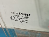 Szyba drzwi przód prawa pasażera Renault Thalia I 01-05 sedan