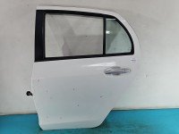 Drzwi tył lewe Toyota Yaris II HB 5d biały 068