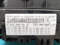 Licznik Mercedes W205 A2059009915, A2C94046600 2.0 16V EUROPA