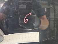 Maska przednia Mercedes W212 czarny 040U