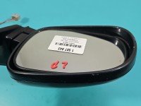 Lusterko lewe pin Honda Civic VI HB czarny 5d europa