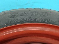Koło zapasowe 15" dojazdowe dojazdówka Hyundai I30 I 07-12 Rozstaw śrub: 5x115, Hankook, 125 mm, Profil opony: 80, 125/80R15...