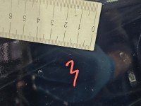 Błotnik przód prawy Audi A2 granatowy LY5K