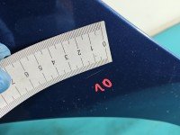 Błotnik przód lewy Dacia Sandero II 12-20 granatowy TERPK