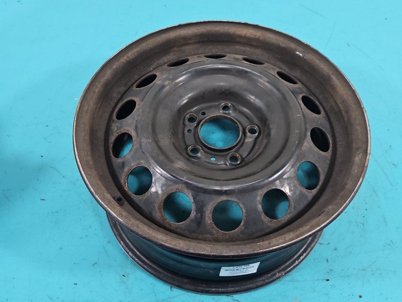 Felga stalowa 16" Fiat Scudo II 06- Szerokość felgi: 7.0", Rozstaw śrub: 5x108, Producent felg: FIAT, R16 7jx16 ET42 5X108 Felga stalowa 16" Fiat Scudo II 06- Szerokość felgi: 7.0", Rozstaw śrub: 5x108, Producent felg: FIAT, R16 7jx16 ET42 5X108