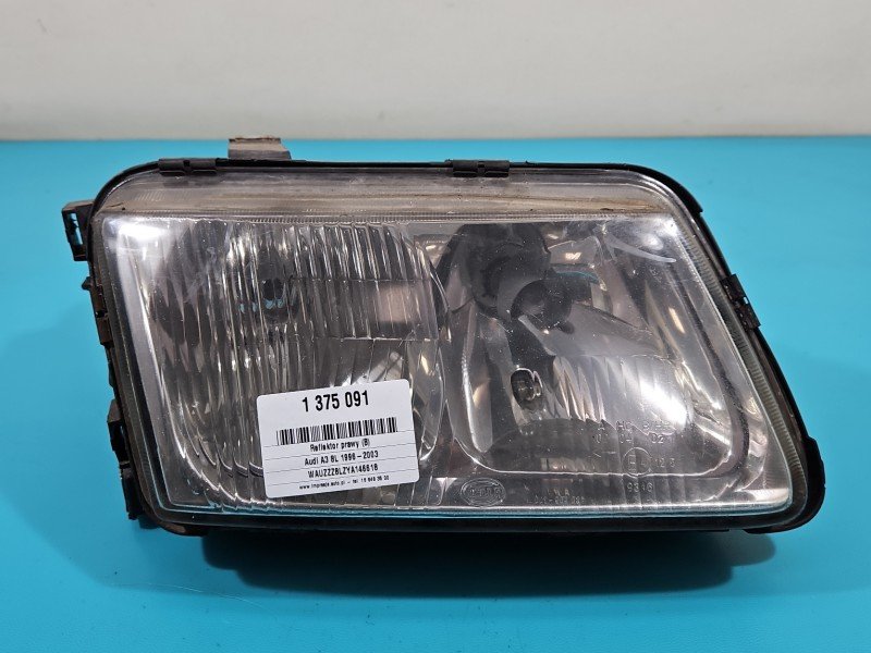 Reflektor prawy lampa przód Audi A3 8L EUROPA