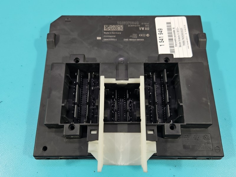 Sterownik moduł Skoda Octavia III 5Q0937084Q, 5WK50593-C