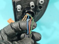 Lusterko lewe pin Citroen Berlingo II HB 5d kolor srebrny EZRC europa