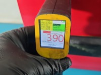 DRZWI PRZÓD LEWE KIEROWCY Vw Golf II 5d czerwony LY3D