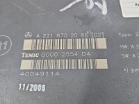 Sterownik moduł Mercedes W221 A2218702086