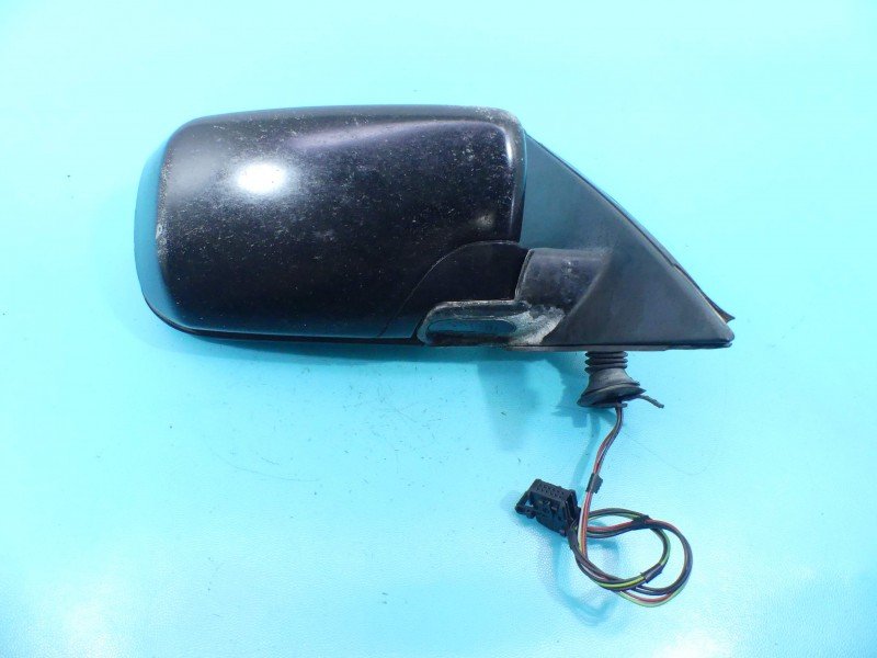 Lusterko prawe Bmw e39 Utlenione aluminium, 5pin, otarcia europa