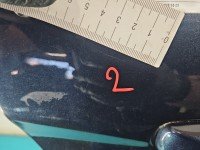 Drzwi tył prawe Citroen C4 II HB 5d granatowy KGN