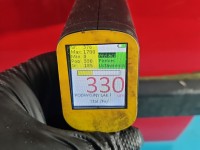 DRZWI PRZÓD LEWE KIEROWCY Vw Golf II 5d czerwony LY3D