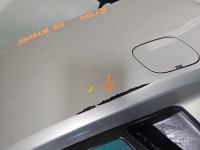 Zderzak przód Fiat Bravo II srebrny, 272/B