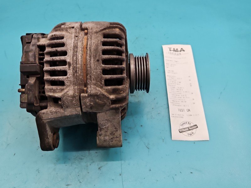 TEST Alternator Opel Corsa C 13143128, 0124425010 1.2 16V