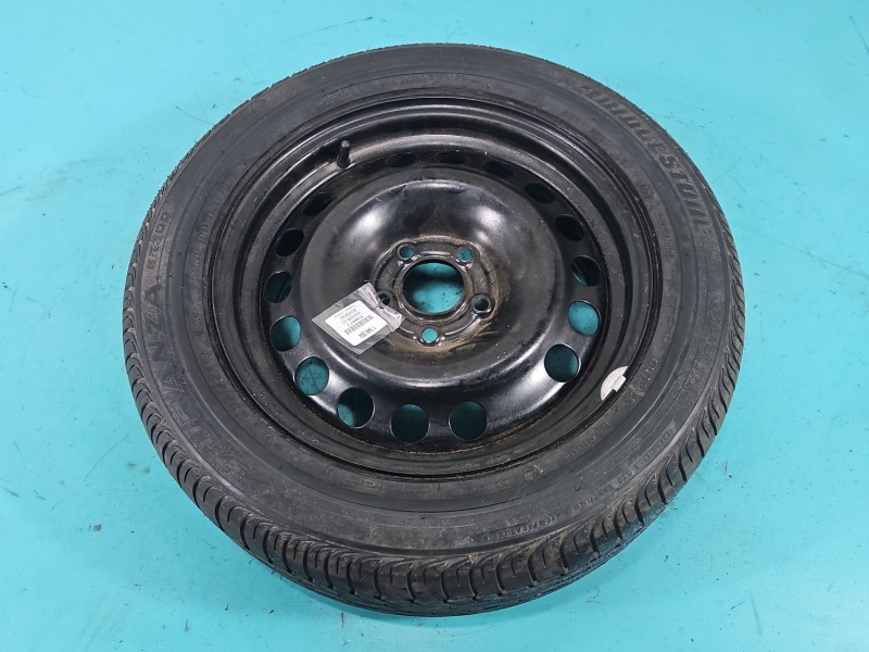 Koło zapasowe 16" dojazdowe dojazdówka Opel Zafira B Rozstaw śrub: 5x108, Bridgestone, IMPRK1548804, ET 37J 6.5J 205/55 R16