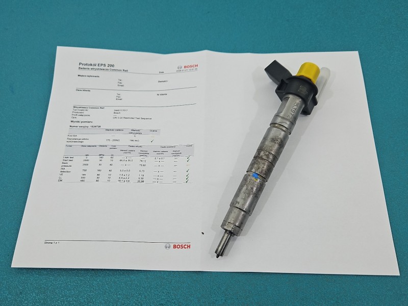 Wtryskiwacz BMW X6 E71 0445117017 3.0d