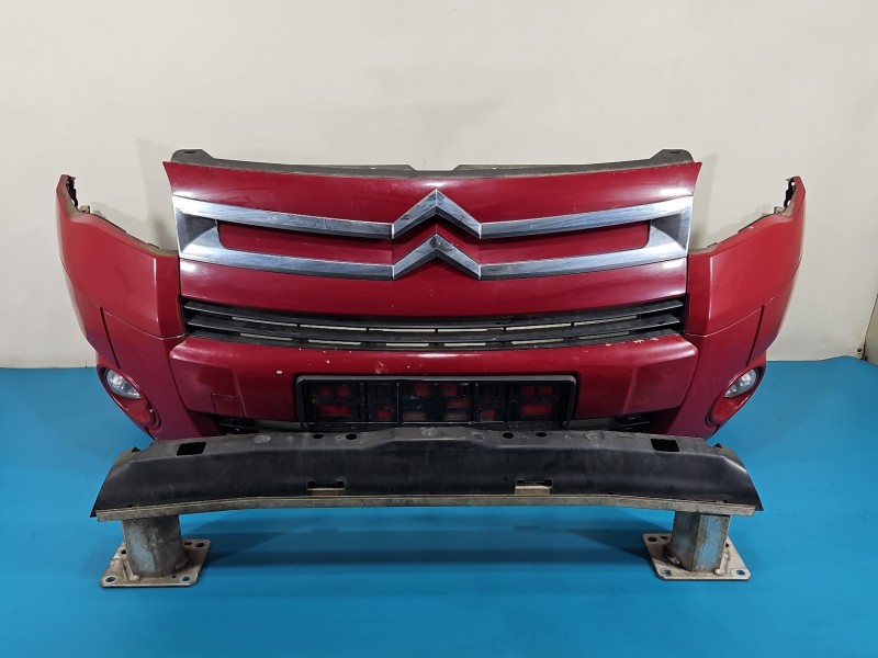 Zderzak przód Citroen Berlingo II czerwony KJFB