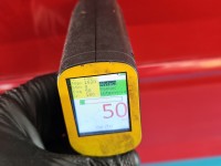 Drzwi tył prawe Mazda 3 I BK HB 5d CZERWONY 27A