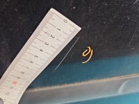 Drzwi tył prawe Seat Cordoba II 6L sedan 4d czarny LC92