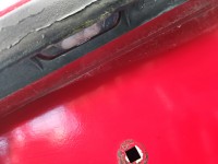 Klapa tył Vw Golf II HB 5d czerwony LY3D