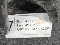 Tapicerka klapy boczek bagażnika Toyota Corolla E21 19- 64719-02290