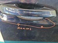 DRZWI PRZÓD PRAWE PASAŻERA Vw Golf VII 5d granatowy LH5X