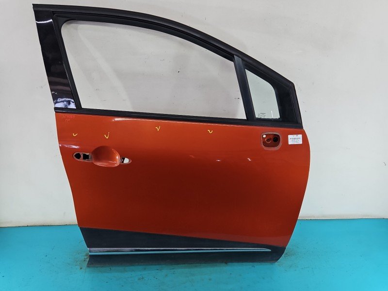 DRZWI PRZÓD PRAWE PASAŻERA Renault Captur I 5d pomarańczowy BIXNQ