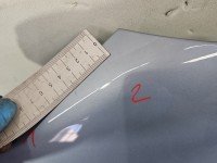 Błotnik przód lewy Citroen C4 Grand Picasso II 13-22 błękitny EHHC