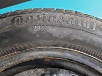 Koło zapasowe 14" dojazdowe dojazdówka Skoda Fabia I Rozstaw śrub: 5x100, Continental, 165 mm, Profil opony: 65, et 35 KOŁO...