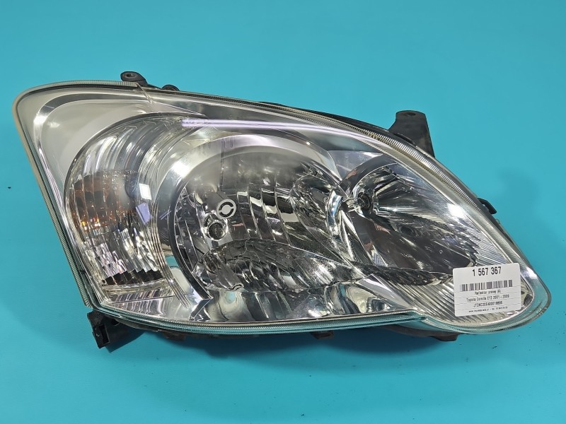 Reflektor prawy lampa przód Toyota Corolla E12 EUROPA