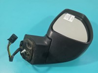 Lusterko lewe Renault Scenic III czarny, malowana, elektryczny, Europejska, Kod lakieru: TEGNE, Regulowane i składane...