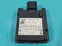 Sterownik moduł Europejska, ASYSTENT ZMIANY PASA, Urwane mocowanie , Tył Lewy Formentor 20- 2Q0907685G