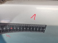 DRZWI PRZÓD LEWE KIEROWCY Fiat Panda II 5d srebrny