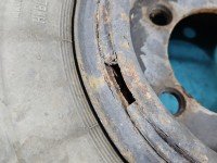 Koło 1 szt. Johnston c40 zamiatarka 2.8d