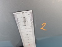 Drzwi tył prawe Toyota Auris II HB 5d srebrny, 1F7