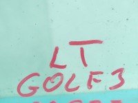 Szyba karoseryjna tył lewa Vw Golf III cabrio