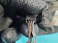 Lusterko lewe Peugeot Bipper elektryczny, Europejska, Rysy na obudowie, 5pin europa