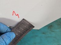 Błotnik przód lewy Renault Twingo III 14-24 bialy DVQNJ