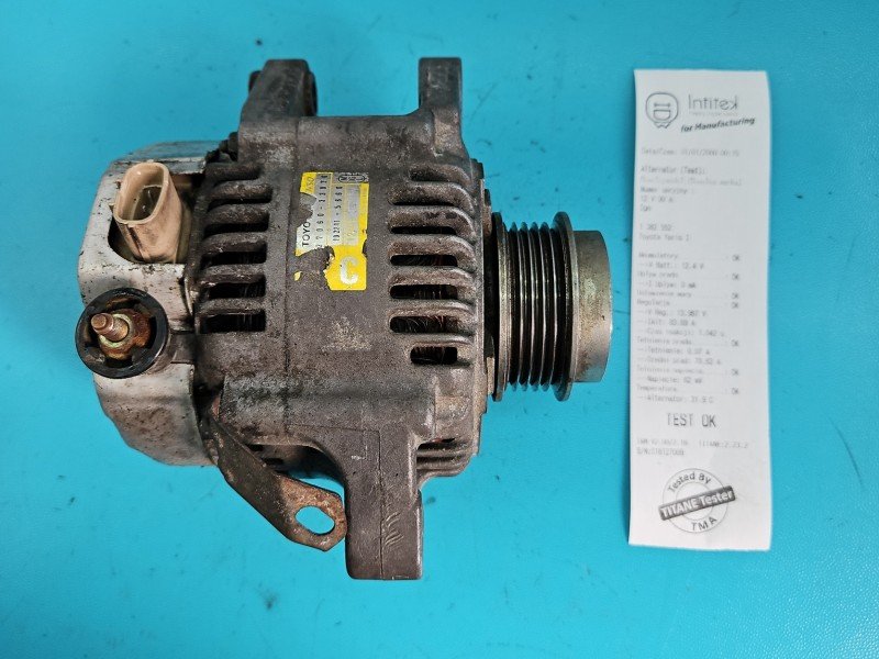 TEST Alternator Toyota Yaris I 27060-33020 1.4 D4D