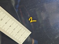 Drzwi tył prawe Bmw f10 f11 sedan 4d A89 Imperialblau Brillanteffekt Metallic