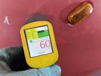 Błotnik przód lewy Opel Agila A I bordowy Z586