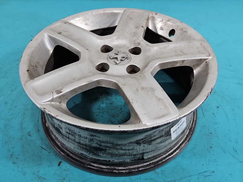 Felga aluminiowa 17" Peugeot 208 I alufelga Szerokość felgi: 6.5", Rozstaw śrub: 4x108, Odsadzenie (ET): 31, PEUGEOT,...