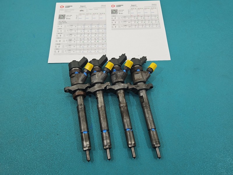 TESTOWANY Wtryskiwacz komplet Peugeot Expert II 0445110239 1.6 hdi