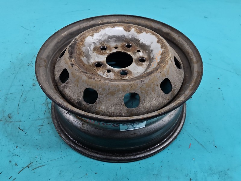 Felga stalowa 15" Fiat Ducato IV Szerokość felgi: 6.0", Rozstaw śrub: 5x118, Odsadzenie (ET): 68, Producent felg: FIAT,...